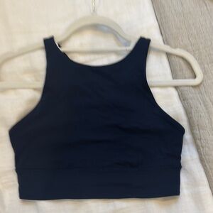 Lulu Lemon energy high neck longline sports bra